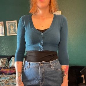 Crop cardigan